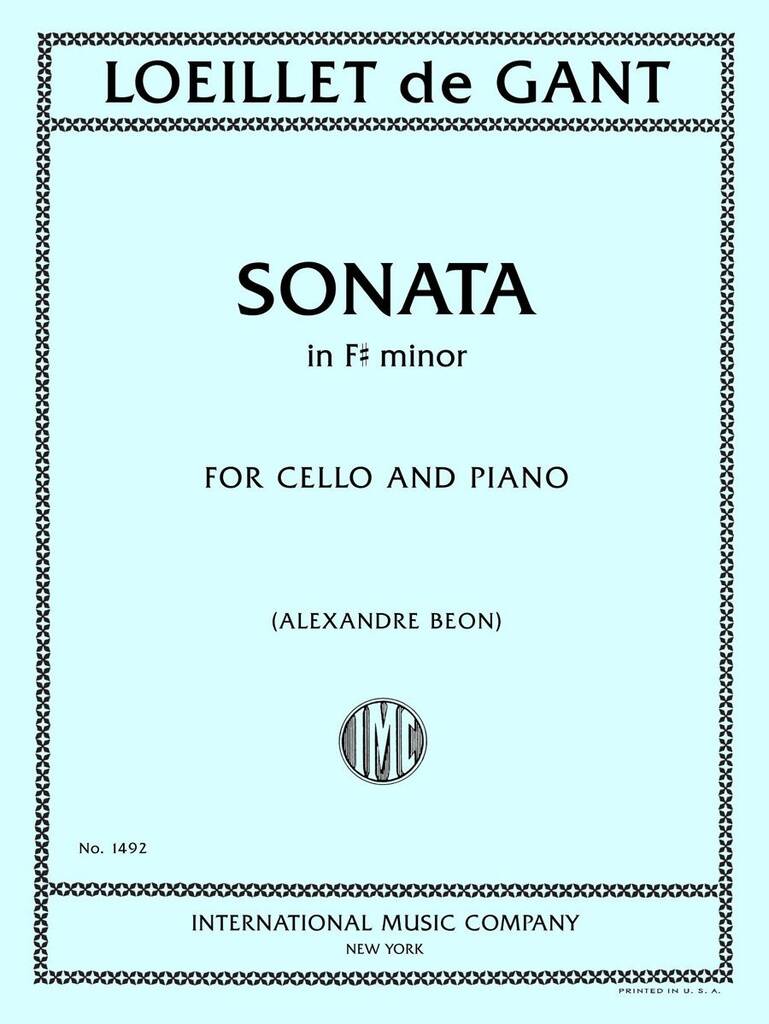 Sonata In F Sharp M.